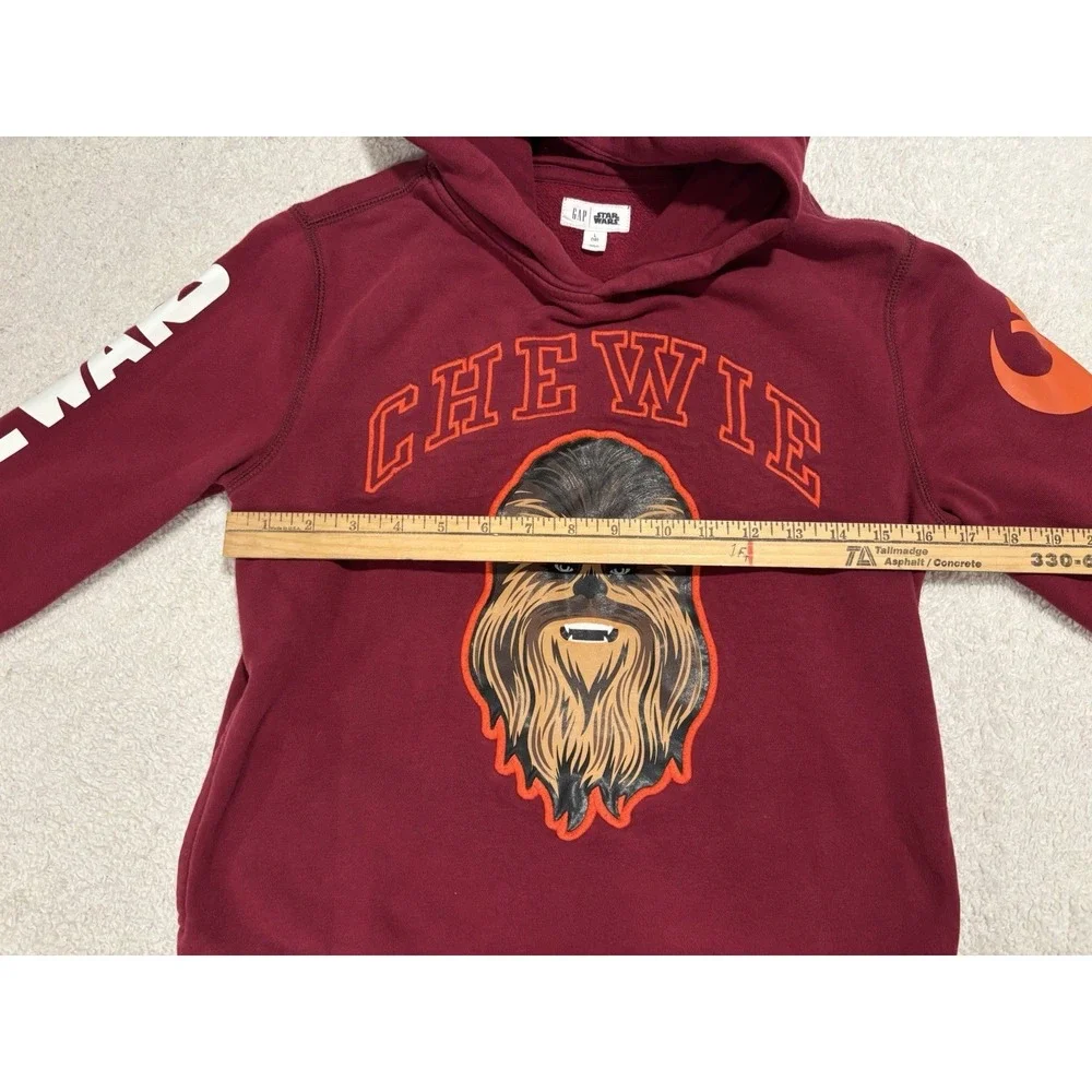 Gap Star Wars CHEWIE Full Front Pocket Hoodie Boys Size‎ 10